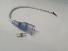 Flesi LM-24V-2835-120P Силовой шнур для подключения неона