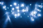 Flesi LED-RPLR-160-4.8M-240V-WW/BL-F(W) Светодиодная бахрома