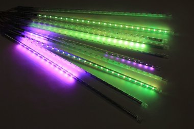 Фотография товара 'Flesi LED-PLM-SNOW-480SMD-0.5*4.5M-10-12V-RGB Светодиодные тающие сосульки'