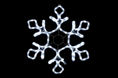 Фотография товара 'Flesi LED-XM(FR)-2D-CK012-30'-W-F(W) Снежинка светодиодная'