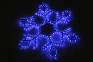 Фотография товара 'Flesi-LED-FL-SNOWFLAKE-2-73x73-240V-B Снежинка светодиодная'