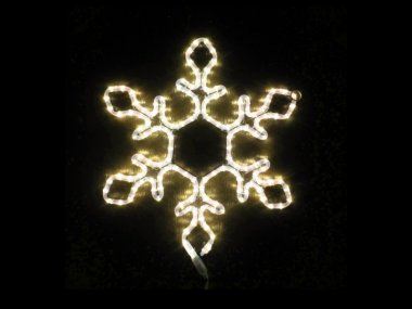 Фотография товара 'Flesi-LED-FL-SNOWFLAKE-2-73x73-240V-WW Снежинка светодиодная'