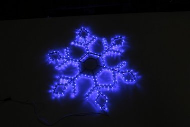 Фотография товара 'Flesi-SNOWFLAKE-55x55-240V-B Снежинка светодиодная'
