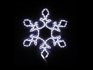 Фотография товара 'Flesi-LED-FL-SNOWFLAKE-55x55-240V-W Снежинка светодиодная'