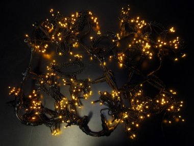 Фотография товара 'Flesi LED- PL-1920-2*1.5M-240V-Y/BL-T Светодиодный занавес'