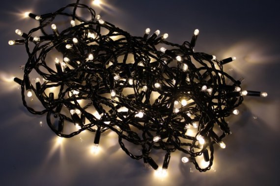 Фотография товара 'Flesi LED-PLS-200-20M-240V-WW/BL-F-W/O Светодиодные гирлянды'