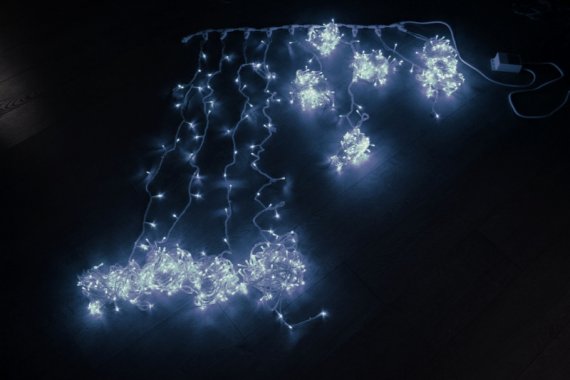 Фотография товара 'Flesi LED-PL-WF-960-5M-24V-W Светодиодный дождь Водопад, 01446'