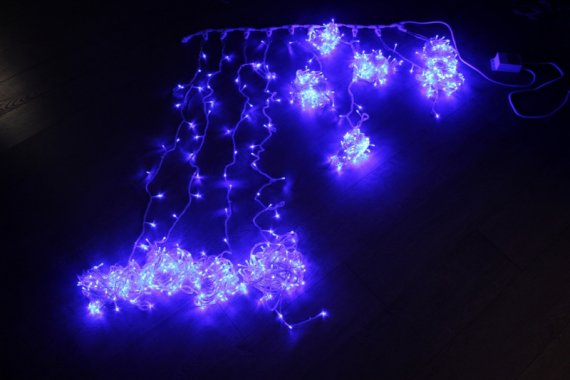 Фотография товара 'Flesi LED-PL-WF-960-5M-24V-B Светодиодный дождь Водопад, 01768'