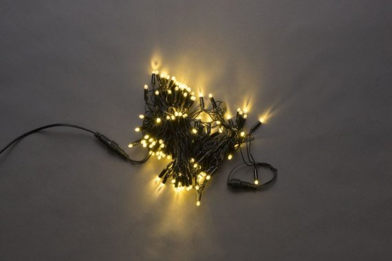 Фотография товара 'Flesi LED-PLS-100-10M-240V-WW/BL-W/O Светодиодные гирлянды'