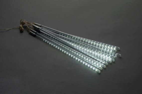 Фотография товара 'Flesi Сосульки Трубки 0,5М LED-PLM-METEOR TUBE-540(10*54SMD2835)-10-12V-W не соединяемая, 01641'