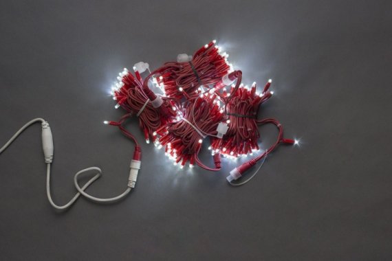 Фотография товара 'Flesi LED-PLR-200-20M-240V-W/RED Светодиодные гирлянды'