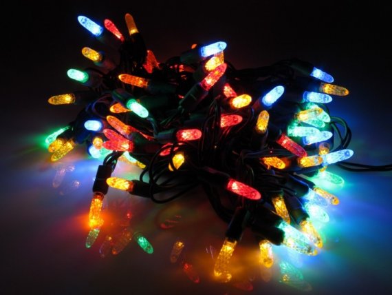 Фотография товара 'Flesi LED-PL-M5-4-220V-20-RYOBG Светодиодные гирлянды'