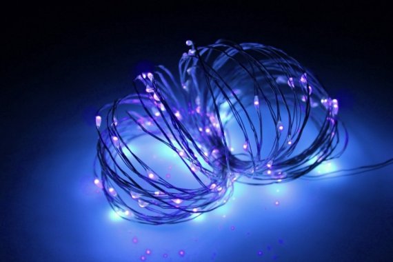 Фотография товара 'Flesi LED-DD-100-10M-12V-VIOLET Светодиодная роса'