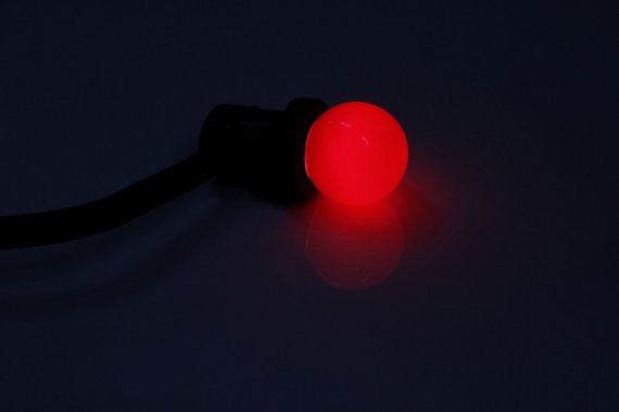 Фотография товара 'Flesi LED G45-0.5W-220-240V-Red-E27 Белт-лайт'