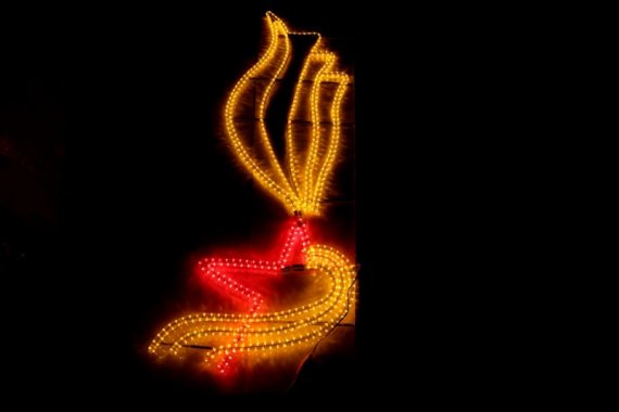 Фотография товара 'Flesi-LED-KN-FLAME-200x80-220V-Y/R Светодиодные консоли'