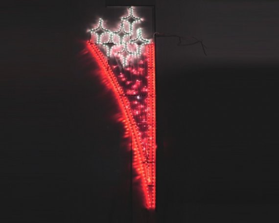 Фотография товара 'Flesi-LED-6STAR-240V-R-W/W-F(W) Светодиодные консоли'