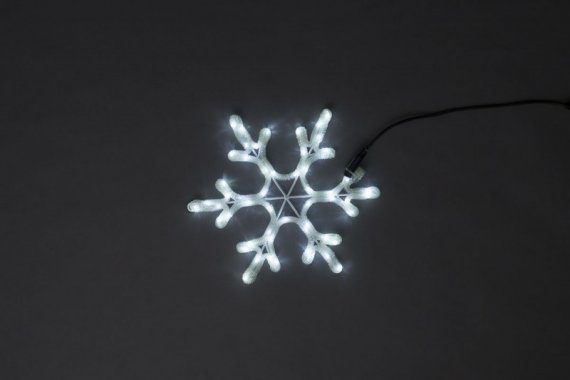 Фотография товара 'Flesi LED-XM(FR)-2D-CK005-18"-W-F(W) Снежинка светодиодная'