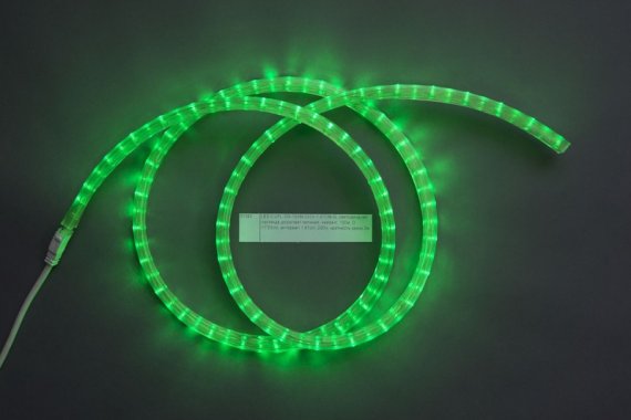 Фотография товара 'Flesi LED-CUFL-3W-100M-220V-1.67CM-G Дюралайт'