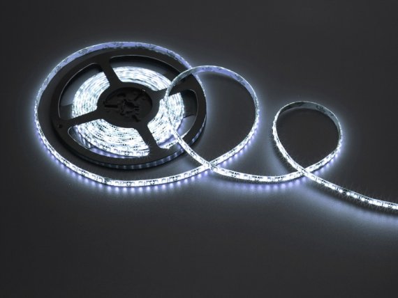 Фотография товара 'Flesi Герметичная гибкая лента IP65 (печатная плата залита силиконом) с клеевым скотчем 3М FLEX-SDP5600B-W IP65, 00730'