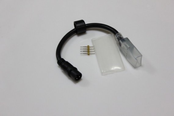 Фотография товара 'Flesi LED-UFL-4W-90M-2M-240V Шнур для соединения дюралайта'