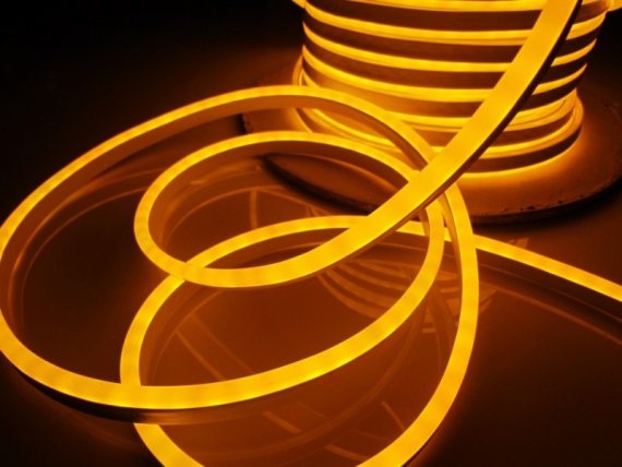 Фотография товара 'Flesi SN-FX-2W-8*16-50M-240V-Y Светодиодный неон'