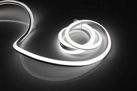 Фотография товара 'Flesi LN-FX-FCB-3528-2W-1.43CM-50M-24V-W Светодиодный неон'