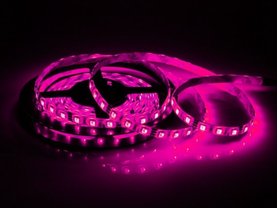 Фотография товара 'Flesi Герметичная гибкая лента IP65 (печатная плата залита силиконом) с клеевым скотчем 3М FPCW-5050RGB-60L-5M-12V-RGB, 00505'