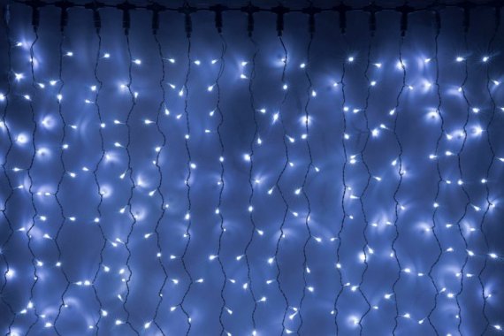 Фотография товара 'Flesi LED- PLS-3720-240V-2*3М-B/BL-F Светодиодный занавес'