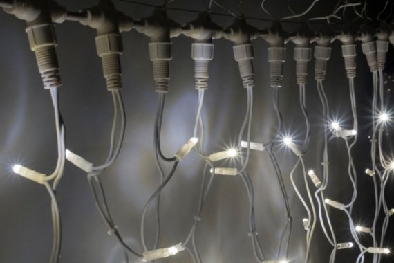 Фотография товара 'Flesi LED-PLRS-2020-2*2M-240V-WW/WH-F Светодиодный занавес'