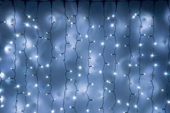 Фотография товара 'Fesi LED- PLS-3720-240V-2*3М-W/BL-F(Blue) Светодиодный занавес'