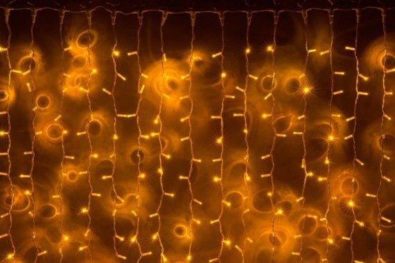 Фотография товара 'Flesi LED- PLS-1920-240V-2*1,5М-Y/Y-F Светодиодный занавес'