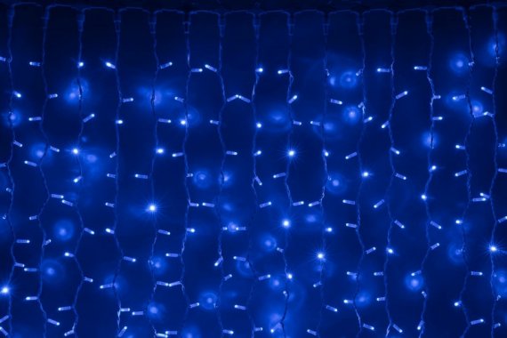 Фотография товара 'Flesi LED- PLS-5720-240V-2*6М-B/BL-F Светодиодный занавес'