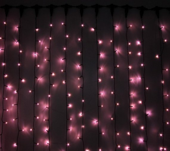 Фотография товара 'Flesi LED- PL-3720-2*3M-240V-P/BL-T Светодиодный занавес'