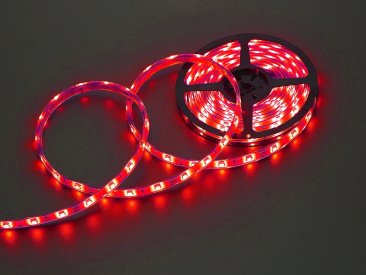 Фотография товара 'Flesi Герметичная гибкая лента IP67 (печатная плата залита силиконом, в резиновом кожухе) с клеевым скотчем 3М FLEX-SWP5150В-R 12V,IP67,30 SMD5050 , 00741'