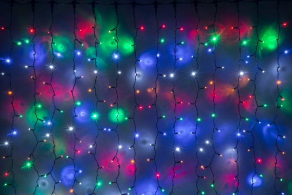 Фотография товара 'Flesi LED- PLS-5720-240V-2*6М-M/BL-С Светодиодный занавес'