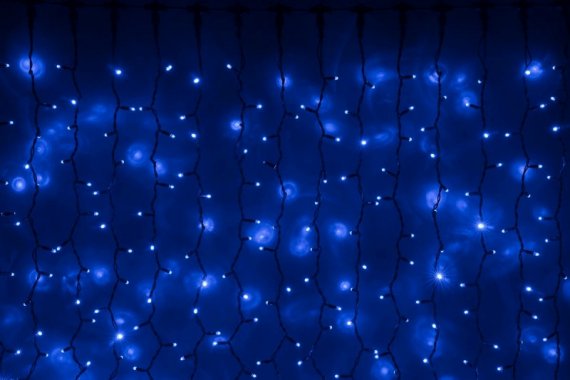 Фотография товара 'Flesi LED- PLS-3720-240V-2*3М-B/BL-С Светодиодный занавес'