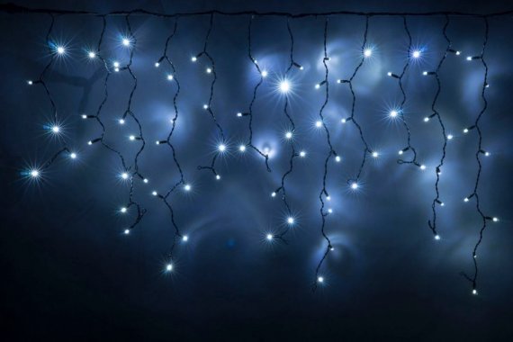 Фотография товара 'Flesi LED-RPL-200(50x4)-230V-W/BL Светодиодная бахрома'