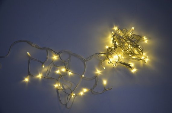 Фотография товара 'Flesi LED-RPLR-80-2M-240V-WW-S/WH Светодиодная бахрома'