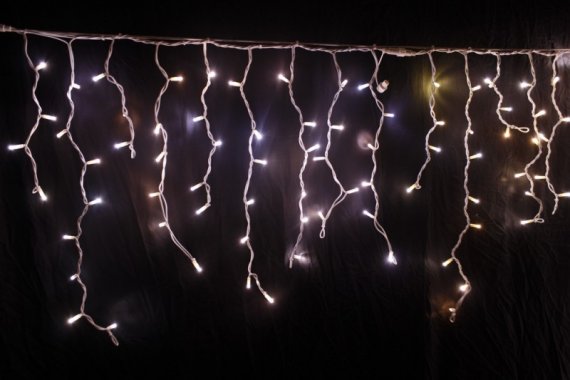 Фотография товара 'Flesi LED-RPLR-200-4M-240V/WW-S/WH Светодиодная бахрома'