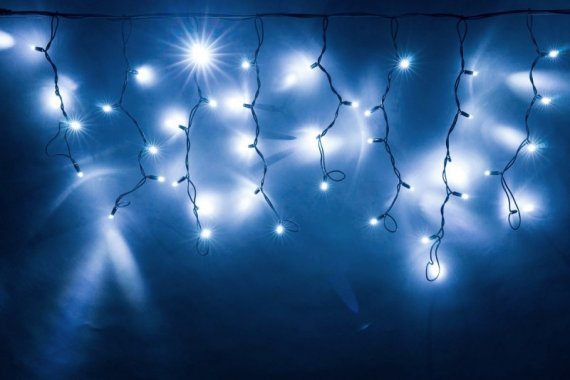 Фотография товара 'Flesi LED-RPLR-160-4.8M-240V-WW/BL-F(W) Светодиодная бахрома'