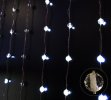 Flesi XM-DR-PL0010-4.5 светодиодный дождь с насадками прозрачные шарики, LED, 00597