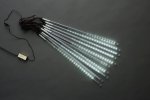Flesi Сосульки Трубки 0,5М LED-PLM-SNOW-540SMD-0.5*4.5M-10-12V-W не соединяемая, 001853
