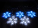 Flesi СНЕЖИНКИ без контроллера LED-SNOW-CL-60-1.2M-240V/B+W, 00050