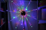 Flesi Светодиодный мини-фейерверк LED-EM-003-24V-I-02-М, НА П2 с дистанционным пультом управления, 00775