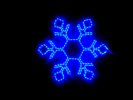 Flesi FLESI-LED-FL-SNOWFLAKE-60x58-240V-B Снежинка светодиодная